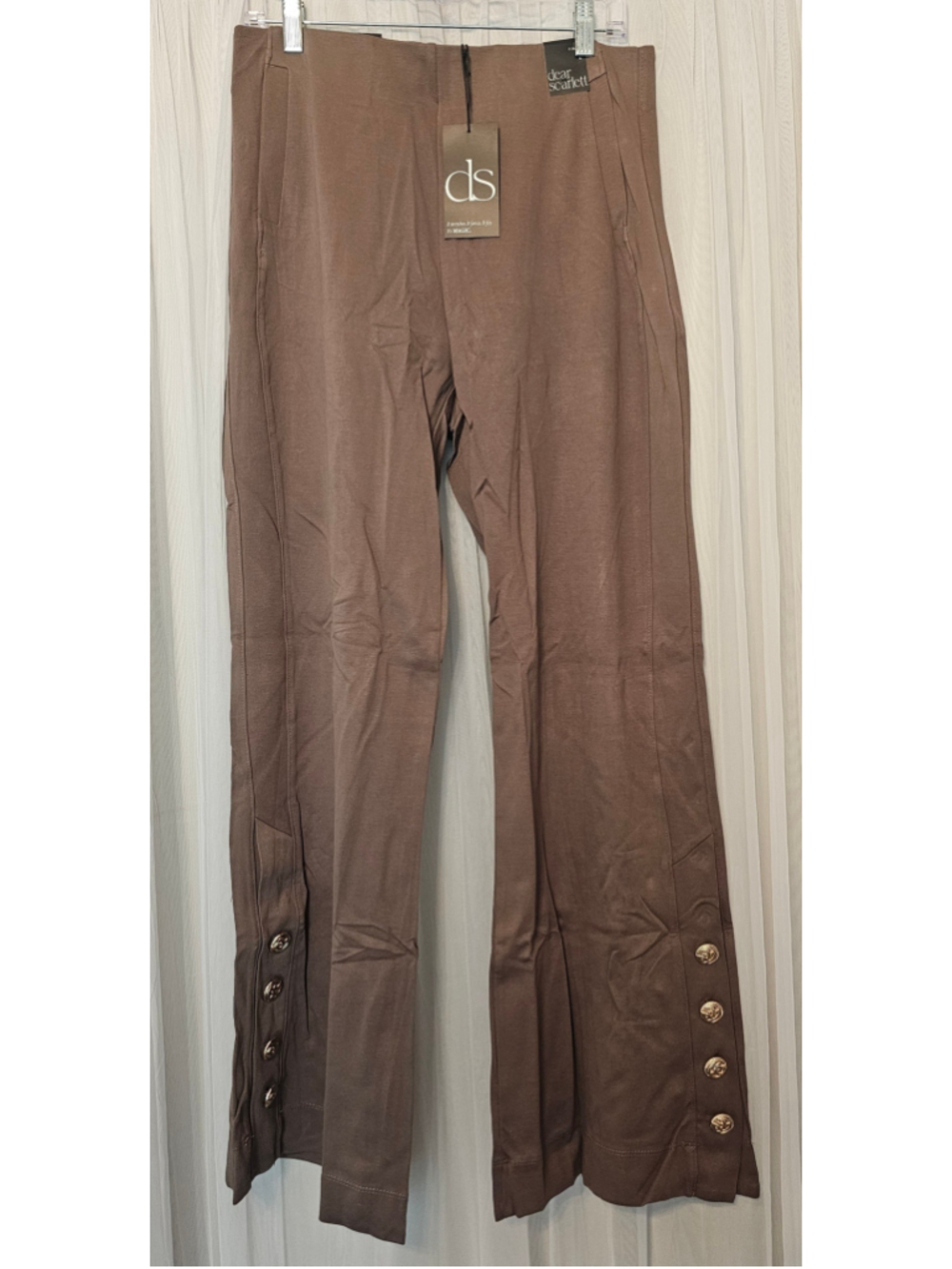 Women's Dear Scarlett Gala Pants in Mocha, size Small